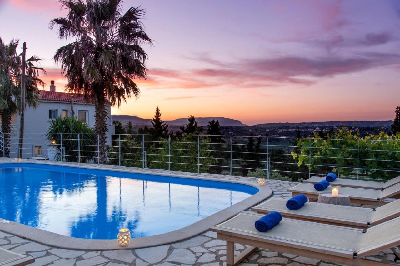 Villa Chrysallis With Heated Pool Georgioupoli Exteriér fotografie
